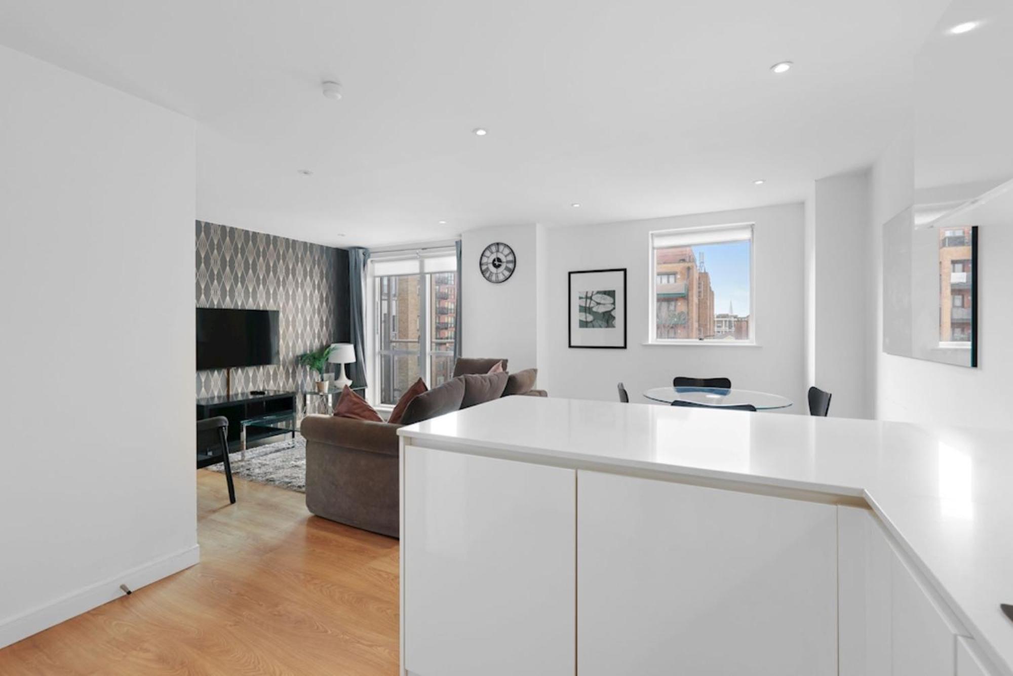 Apartamento London East Side Wharf Exterior foto